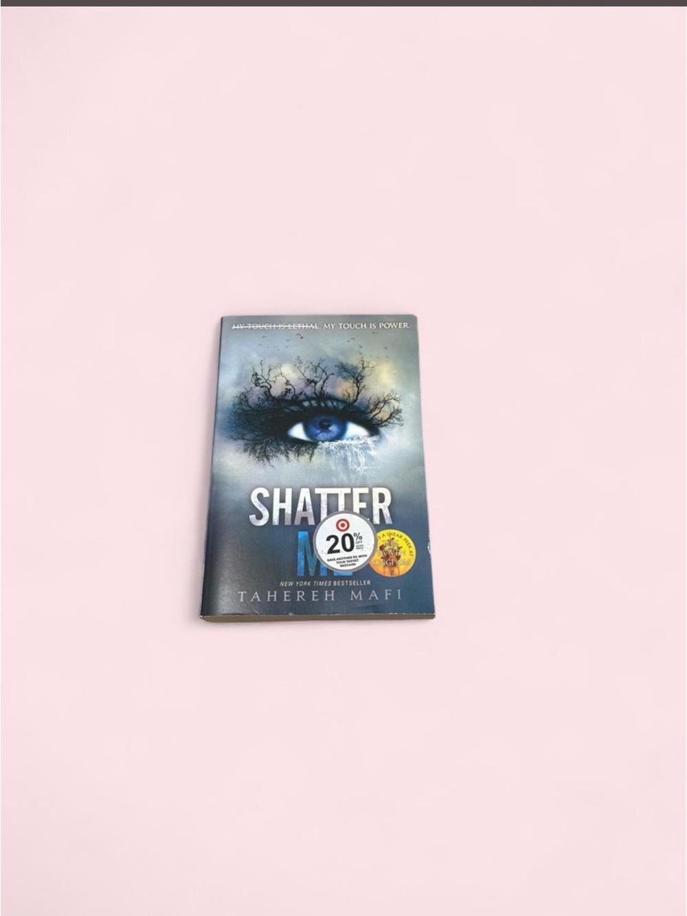Shatter Me by Tahereh Mafi - Blue Cover Hardcover